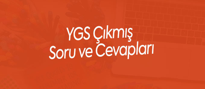 YGS çıkmış sorular