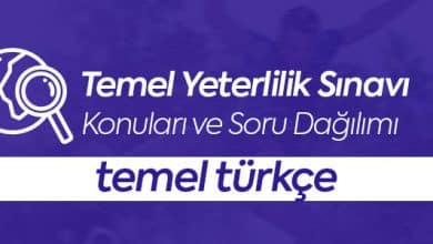 TYT Türkçe Konuları