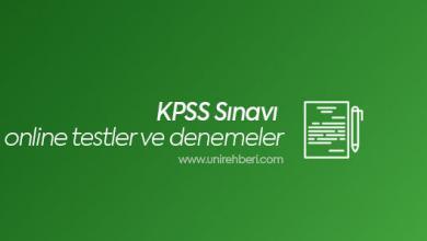 KPSS Online Test ve Deneme Çöz