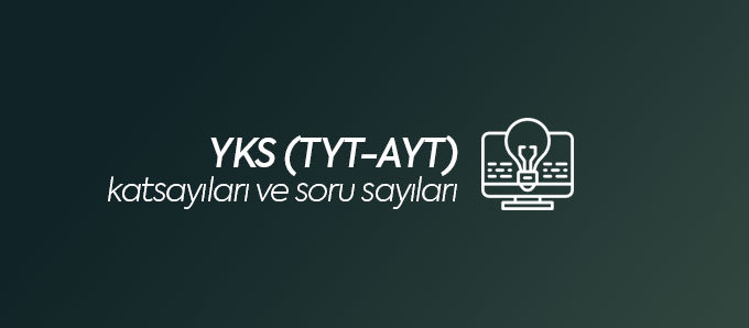 YKS Katsayıları ve Soru Sayıları