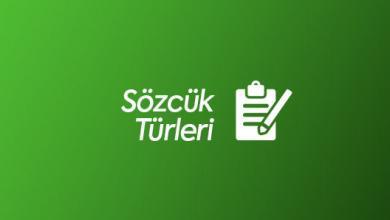 Sözcük Türleri