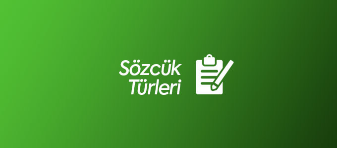 Sözcük Türleri