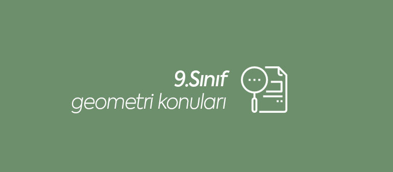 9.sınıf geometri konuları