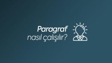 Paragraf Nasıl Çalışılır?