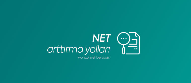 NET Arttırma Yolları