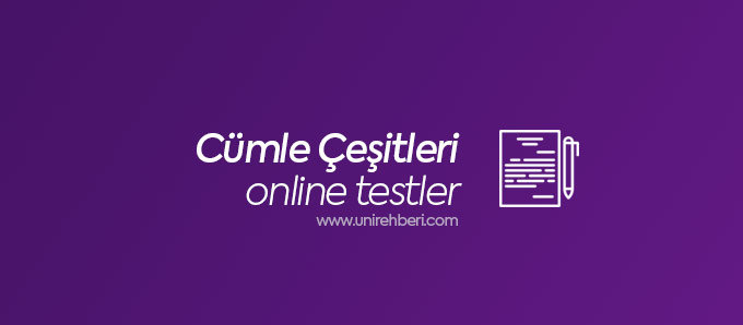 Cümle Çeşitleri Test
