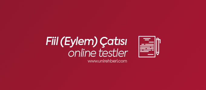 Fiil Çatısı Test