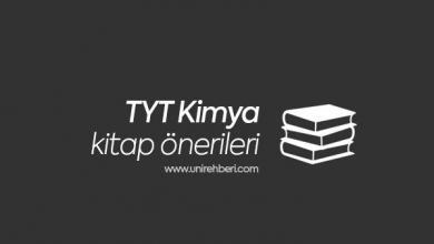 TYT Kimya Kitap Önerileri