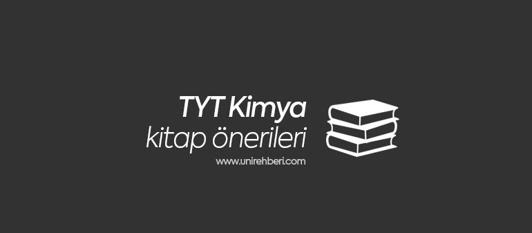 TYT Kimya Kitap Önerileri