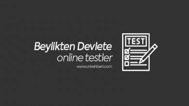 Beylikten Devlete Test