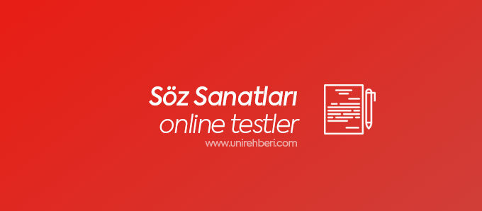 Online Söz Sanatları Testleri