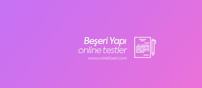 Coğrafya Beşeri Yapı Test