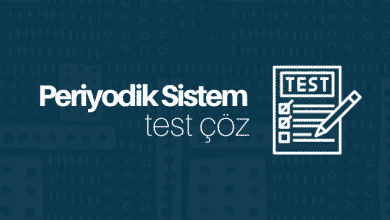 Periyodik Sistem Test Çöz