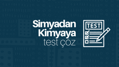 Simyadan Kimyaya Test Çöz