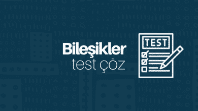 bileşikler test çöz