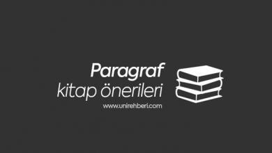 Paragaf Kitap Önerileri