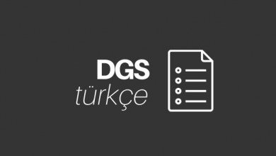 DGS Türkçe Konuları