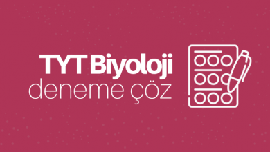 TYT Biyoloji Deneme Çöz