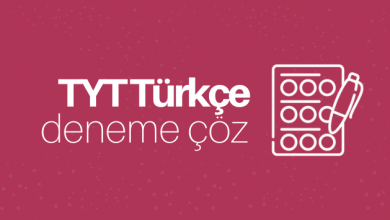 TYT Türkçe Deneme Çöz