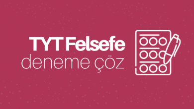 TYT Felsefe Deneme Çöz