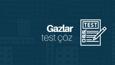 gazlar test çöz