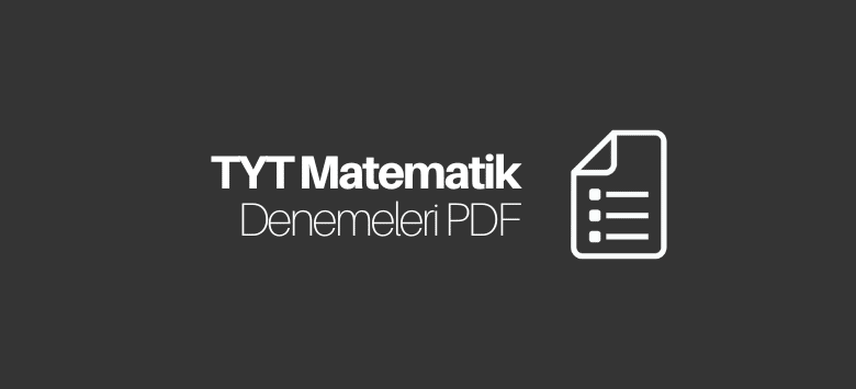 TYT Matematik Deneme PDF