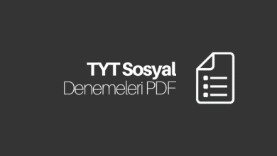 TYT Sosyal Deneme PDF
