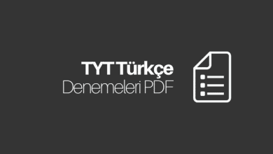 TYT Türkçe Deneme PDF