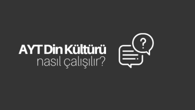 AYT Din Kültürü Nasıl Çalışılır