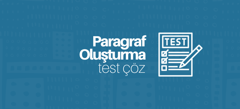 Paragraf Oluşturma test